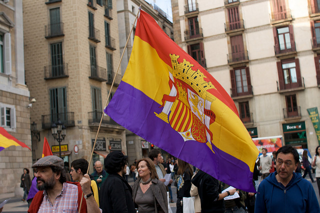 Catalonian Independence Demonstrator